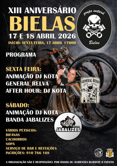 XIII Anivers&aacute;rio Bielas