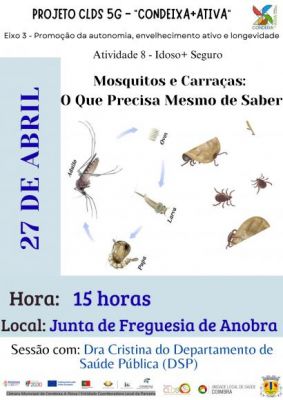 PROJETO CLDS 5G - Mosquitos e Carra&ccedil;as: o que precisa mesmo de saber