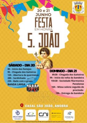 Festa de S&atilde;o Jo&atilde;o - Casal S&atilde;o Jo&atilde;o Anobra