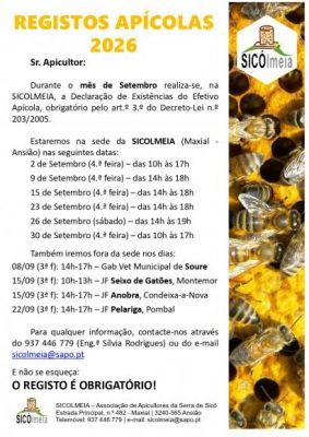 Registo Ap&iacute;colas 2026 - Anobra