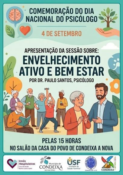 Convite e divulga&ccedil;&atilde;o &ndash; Sess&atilde;o &ldquo;Envelhecimento Ativo e Bem-Estar