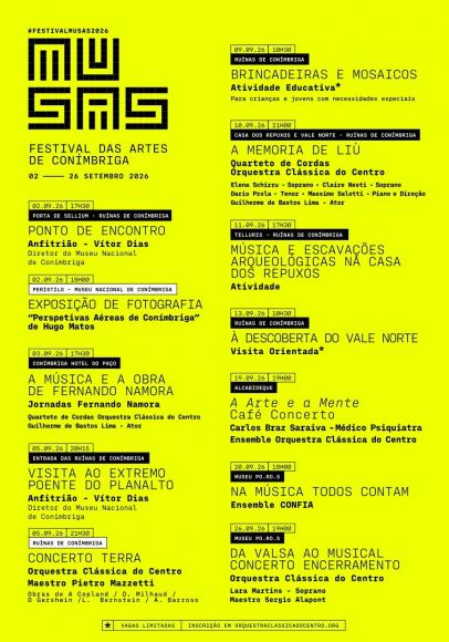 7.&ordf; edi&ccedil;&atilde;o do MUSAS &ndash; Festival das Artes de Con&iacute;mbriga